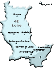 Préfectures & Chefs-Lieux du département de la Loire