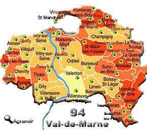 Préfectures & Chefs-lieux du Département du Val-De-Marne