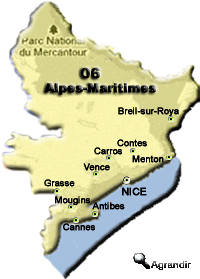Préfecture et des Chefs-lieux du Département des Alpes-Maritimes